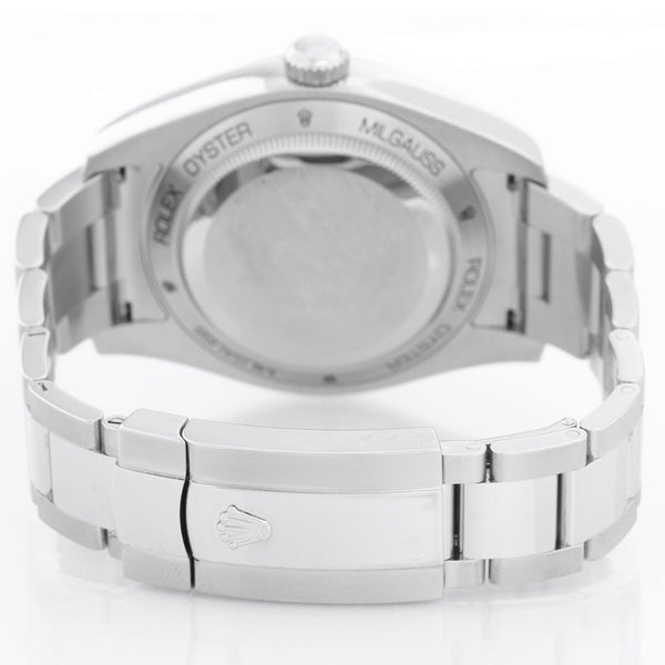 Rolex "Blue" Milgauss Stainless Steel Watch 116400 GV