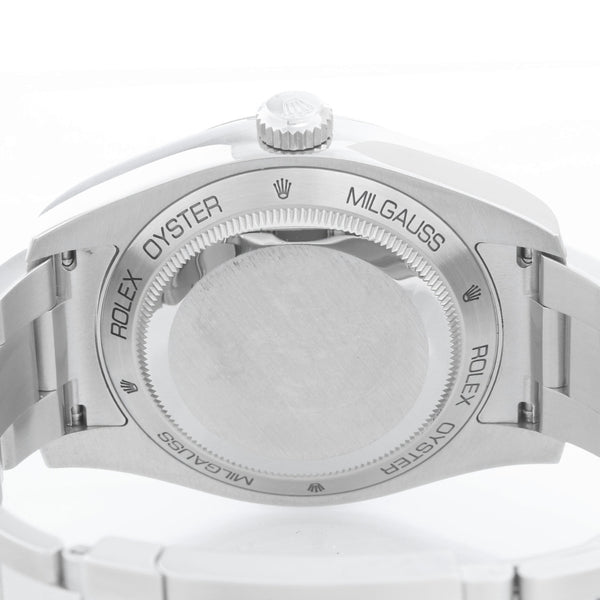 Rolex "Blue" Milgauss Stainless Steel Watch 116400 GV