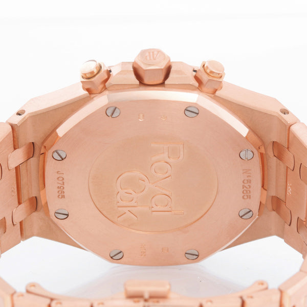 Audemars Piguet Royal Oak Chronograph Men's Rose Gold Watch 26320OR.OO.122OR.02