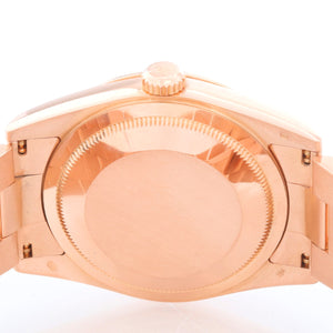 Rolex President Day-Date Men's 18k Rose Gold Diamond Watch 118205
