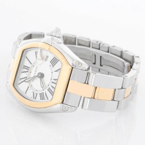 Cartier Roadster Steel & Gold Ladies Small 30mm Quartz Watch W62026Y4
