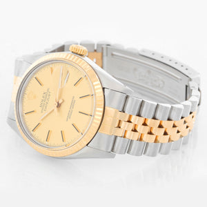 Rolex Datejust Men's 2-Tone Watch Stainless Steel & Gold 16013