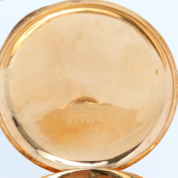 Elgin 14K Yellow Gold Pocket Watch