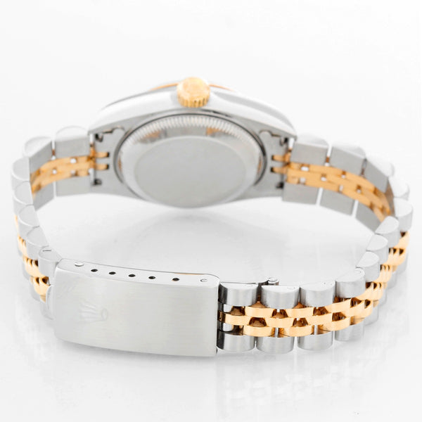 Rolex Ladies Datejust 2-tone Watch 79173 Black Dial