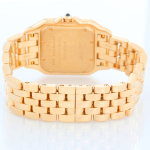 Current Model Cartier Medium 18k Yellow Gold Panthere Watch WGPN0009
