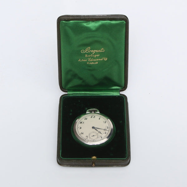 Breguet Very Fine and Rare  Platinum Pocket Watch