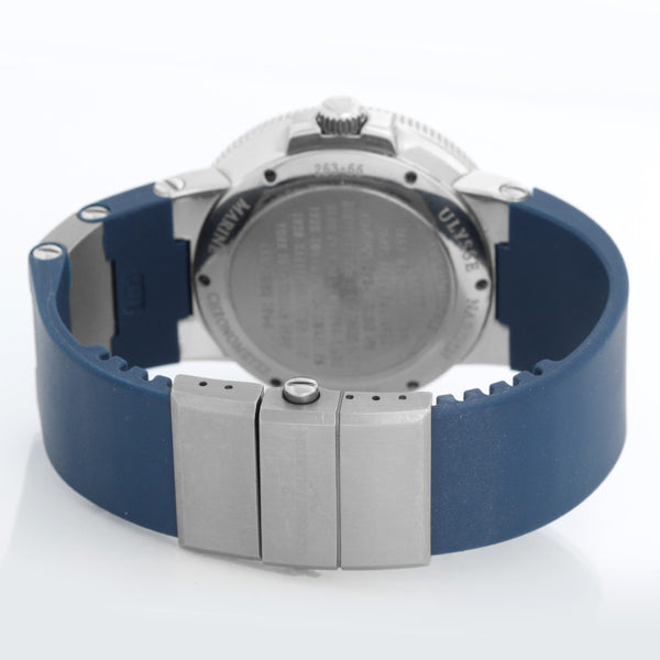 Ulysse Nardin Maxi Marine Stainless Steel Watch 263-66-3