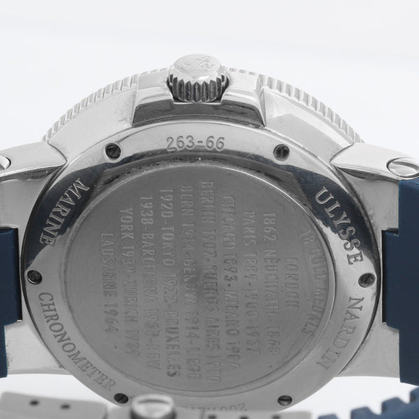 Ulysse Nardin Maxi Marine Stainless Steel Watch 263-66-3