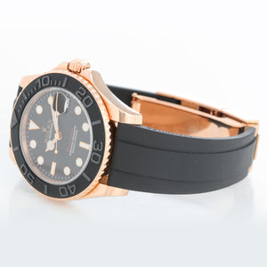 Rolex Yacht-Master 18k Everose Gold Men's Watch 268655