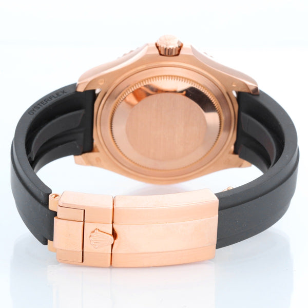 Rolex Yacht-Master 18k Everose Gold Men's Watch 268655