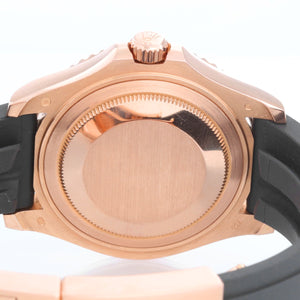 Rolex Yacht-Master 18k Everose Gold Men's Watch 268655