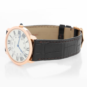 Cartier 18K Rose Gold Ronde Louis Ladies Watch 2889 W6800251