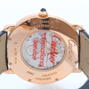 Cartier 18K Rose Gold Ronde Louis Ladies Watch 2889 W6800251