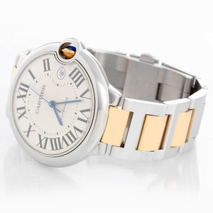 Cartier Ballon Bleu Men's 42mm Two Tone Automatic Watch W2BB0031 3001