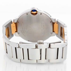 Cartier Ballon Bleu Men's 42mm Two Tone Automatic Watch W2BB0031 3001