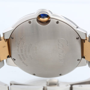 Cartier Ballon Bleu Men's 42mm Two Tone Automatic Watch W2BB0031 3001