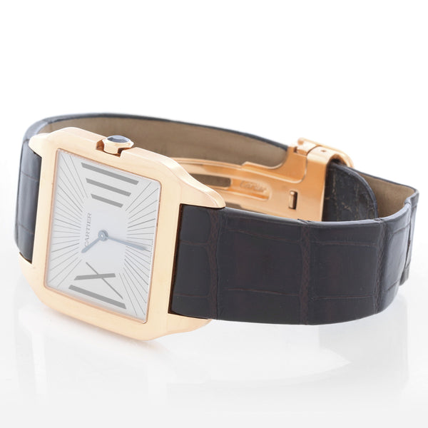 Cartier Santos Ladies Dumont 18k Rose Gold ref 2650