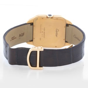 Cartier Santos Ladies Dumont 18k Rose Gold ref 2650