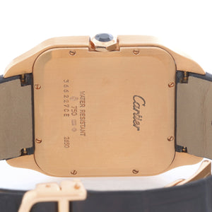 Cartier Santos Ladies Dumont 18k Rose Gold ref 2650