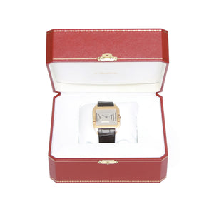 Cartier Santos Ladies Dumont 18k Rose Gold ref 2650