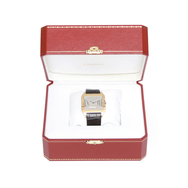 Cartier Santos Ladies Dumont 18k Rose Gold ref 2650