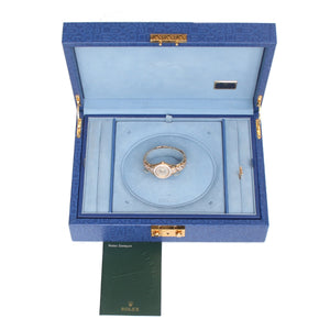 Rolex Ladies Pearlmaster Gold Mother of Pearl Watch 80298/ 69298