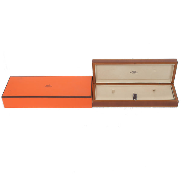 Hermes Stainless Steel Heure H Ladies Watch