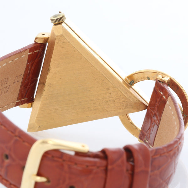 Swiss Masonic Triangular Wrist Watch
