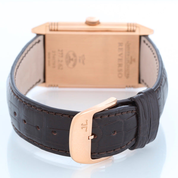 Jaeger - LeCoultre Reverso Ultra Thin 18k Rose Gold Men's Watch 277.2.62