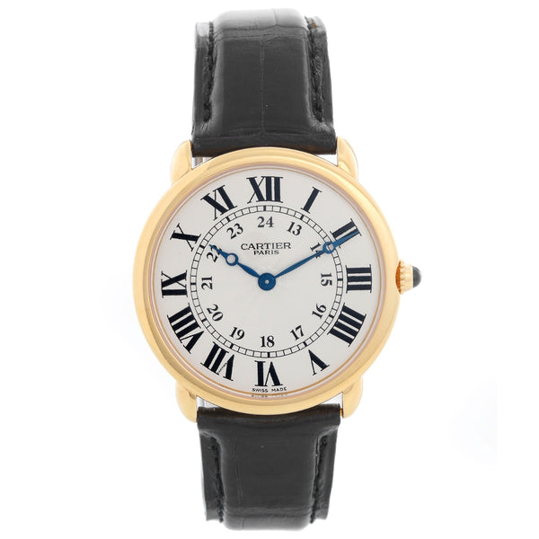 Cartier 18K Yellow Gold Ronde Louis Ladies Watch