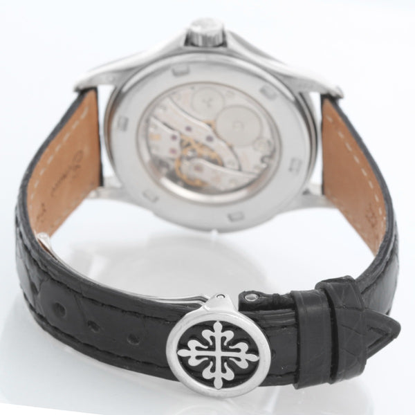 Patek Philippe Travel Time Men's 18k White Gold Watch 5134G