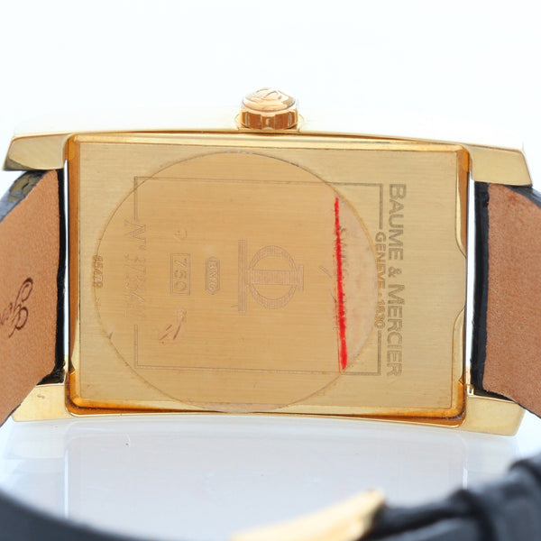 Baume & Mercier  Hampton 750 18K Yellow Gold Watch 65479