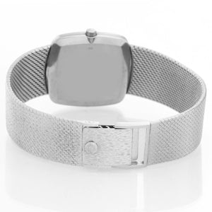 Patek Philippe 18k White Gold Golden Ellipse Men's Watch Ref. 3566