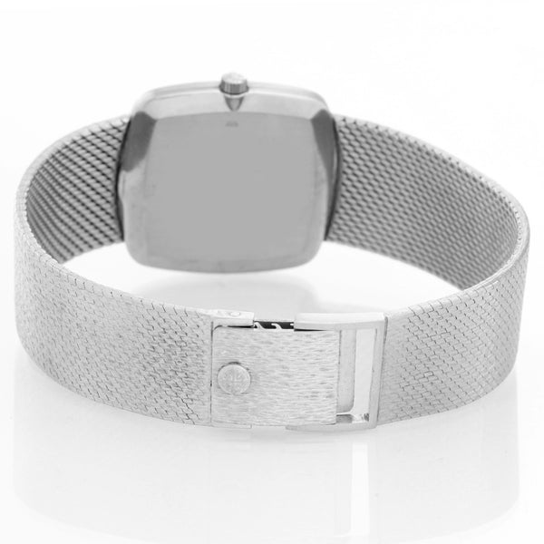 Patek Philippe 18k White Gold Golden Ellipse Men's Watch Ref. 3566