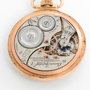 Illinois Railroad Gold Filled  ca. 1923 Railroad Grade Pocket Watch