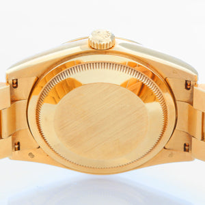 Rolex President Day-Date Men's 18k Yellow Gold Watch 118238