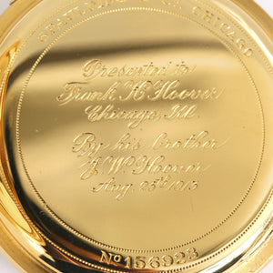 Rare Patek Phillipe Minute Repeater Men's Pocket Watch