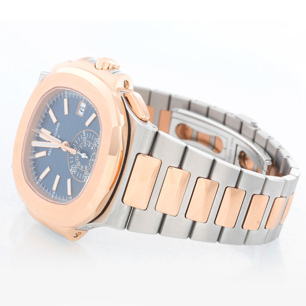 Patek Philippe Nautilus Men's Rose Gold & Steel Chronograph Watch 5980/1AR