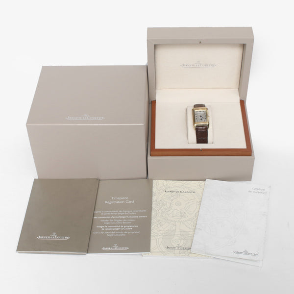 Jaeger - LeCoultre Day-Night Reverso 18k Yellow Gold Men's Watch (270154) 270.1.54