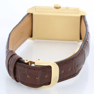 Jaeger - LeCoultre Day-Night Reverso 18k Yellow Gold Men's Watch (270154) 270.1.54