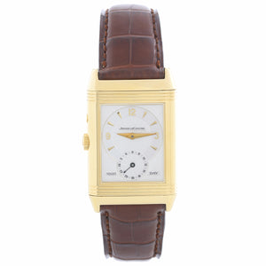 Jaeger - LeCoultre Day-Night Reverso 18k Yellow Gold Men's Watch (270154) 270.1.54