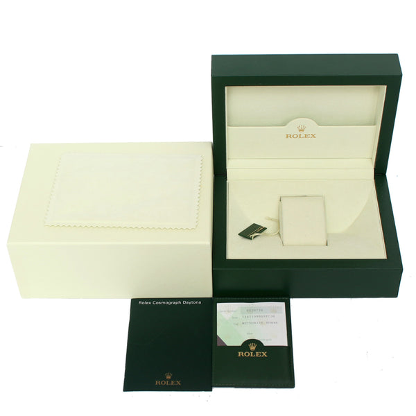 18k White Gold Rolex Daytona Men's Watch - Meteorite Dial 116519