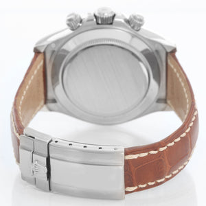 18k White Gold Rolex Daytona Men's Watch - Meteorite Dial 116519