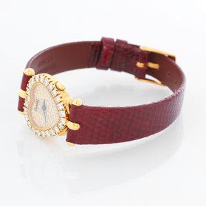 Piaget 18K Yellow Gold Heart Shaped Watch