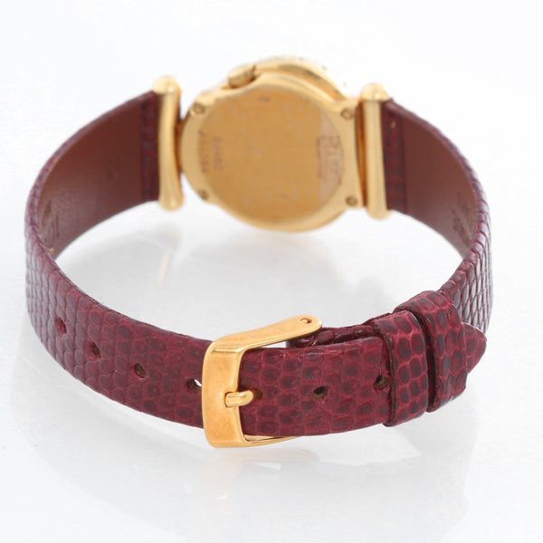 Piaget 18K Yellow Gold Heart Shaped Watch