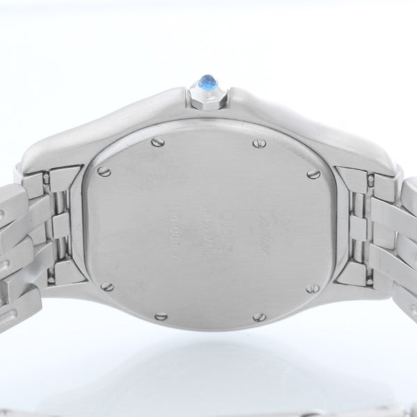 Cartier Cougar Men's/Ladies Midsize 33mm Stainless Steel Quartz Watch