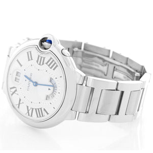 Cartier Ballon Bleu Two Timezone Midsize Stainless Steel Watch W6920011