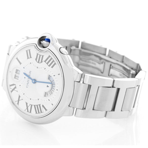 Cartier Ballon Bleu Two Timezone Midsize Stainless Steel Watch W6920011
