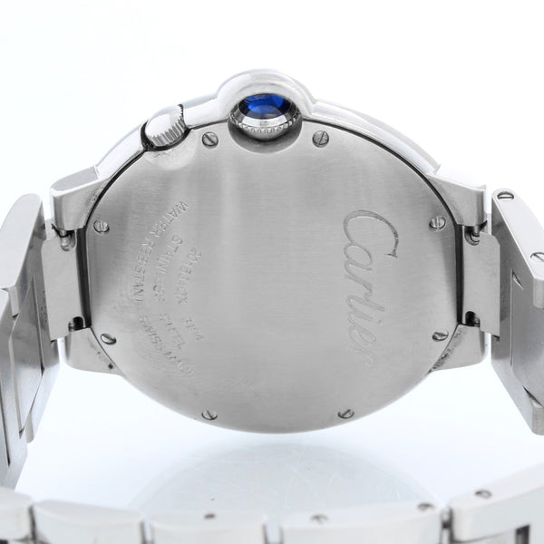 Cartier Ballon Bleu Two Timezone Midsize Stainless Steel Watch W6920011