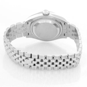 Ladies Rolex Datejust 28mm Stainless Steel Silver Dial 279174